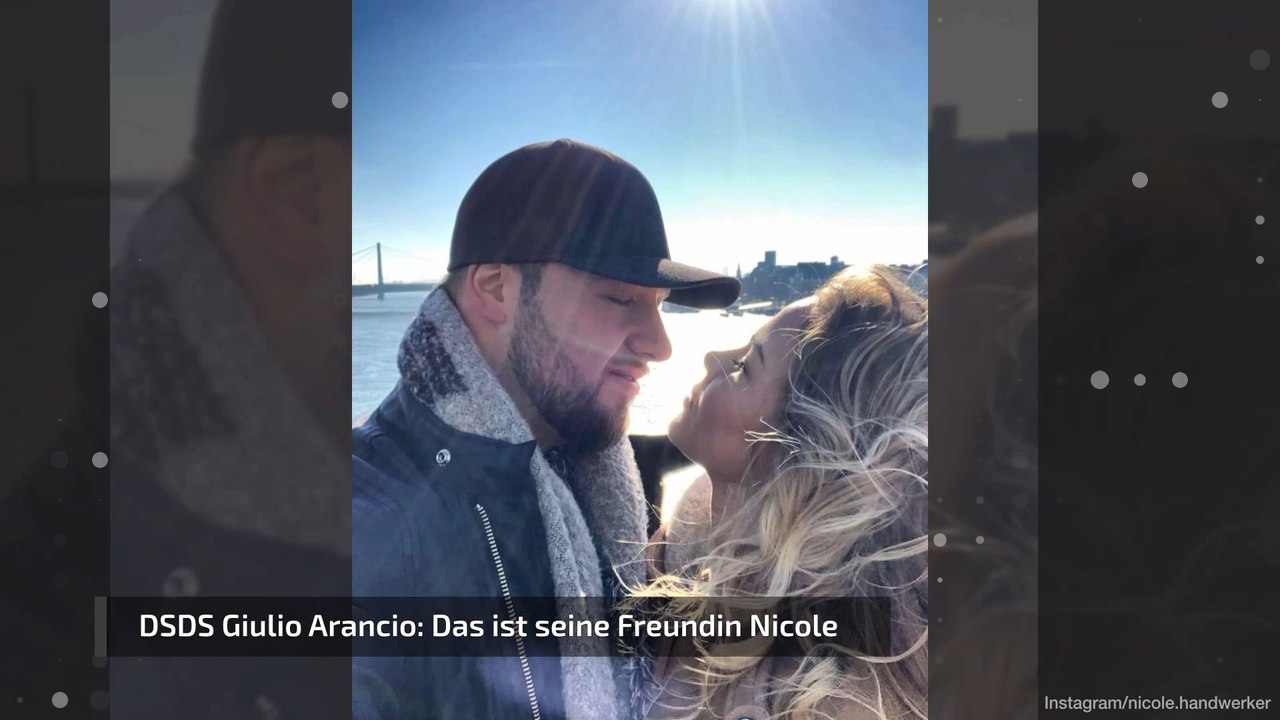 DSDS Giulio Arancio: Das ist seine Freundin Nicole
