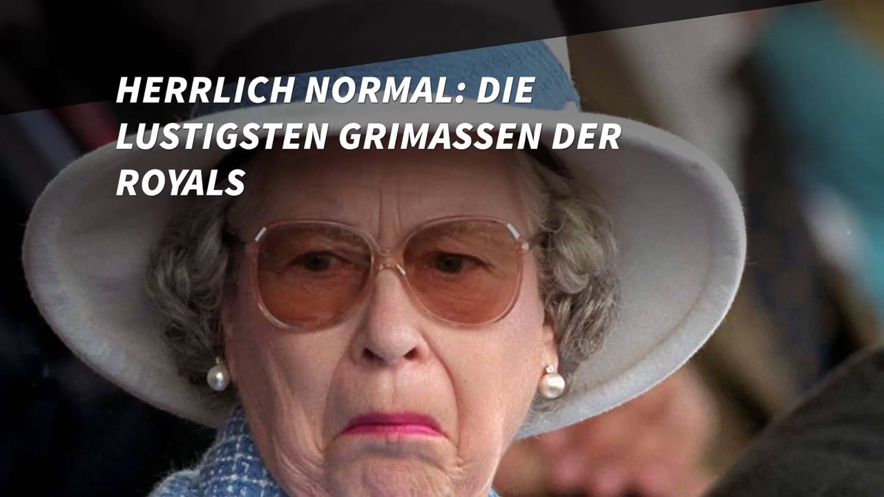 Die lustigsten Grimassen der Royals