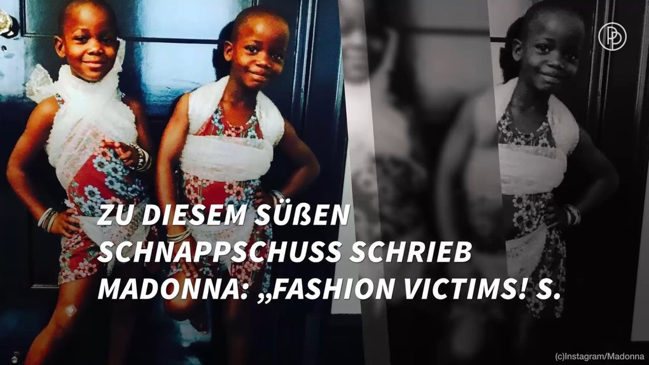 Madonna postet süßes Foto ihrer Zwillinge