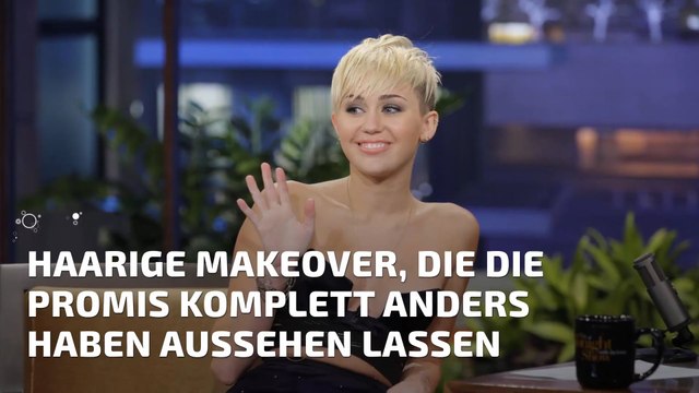 Haarige Makeover, die die Promis komplett anders haben aussehen lassen