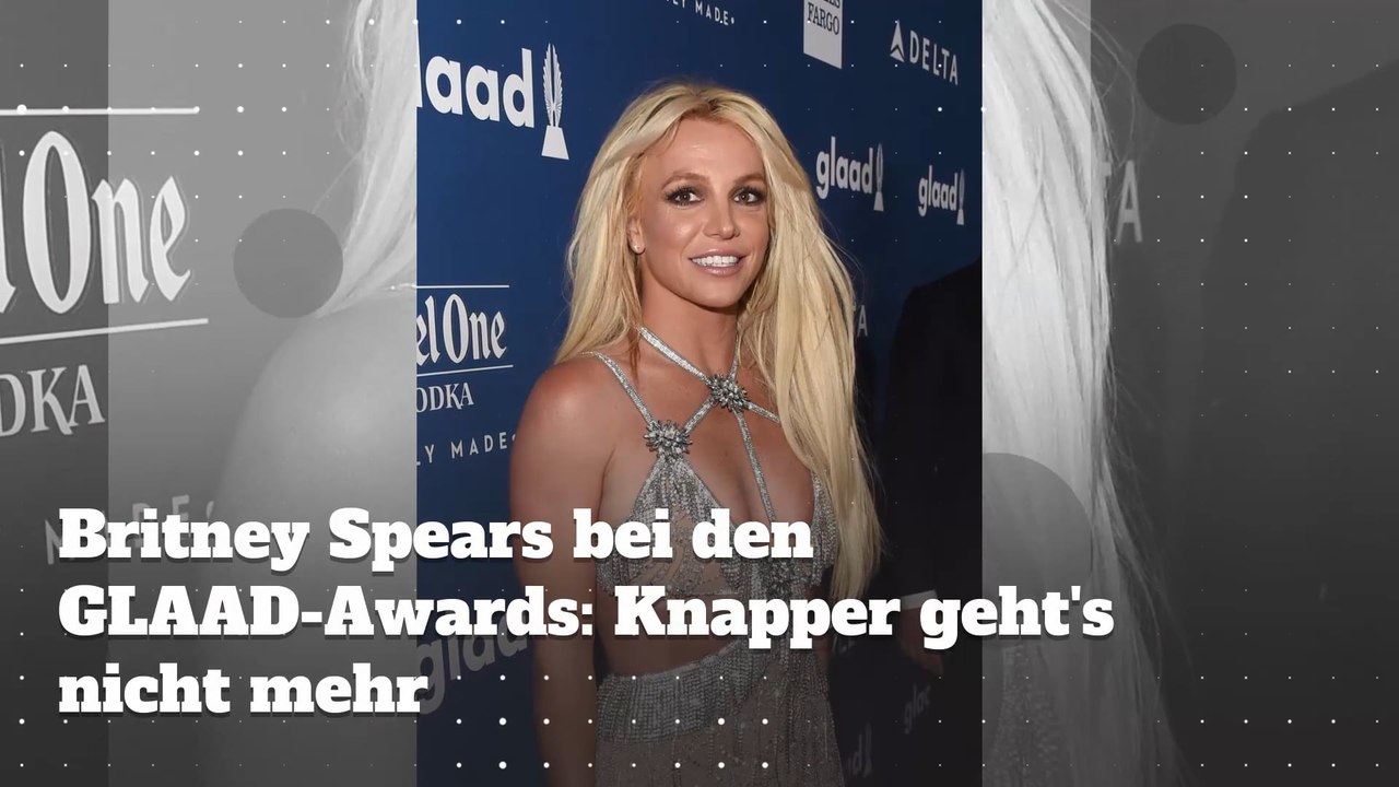 Britney Spears bei den GLAAD-Awards: Knapper geht's nicht mehr