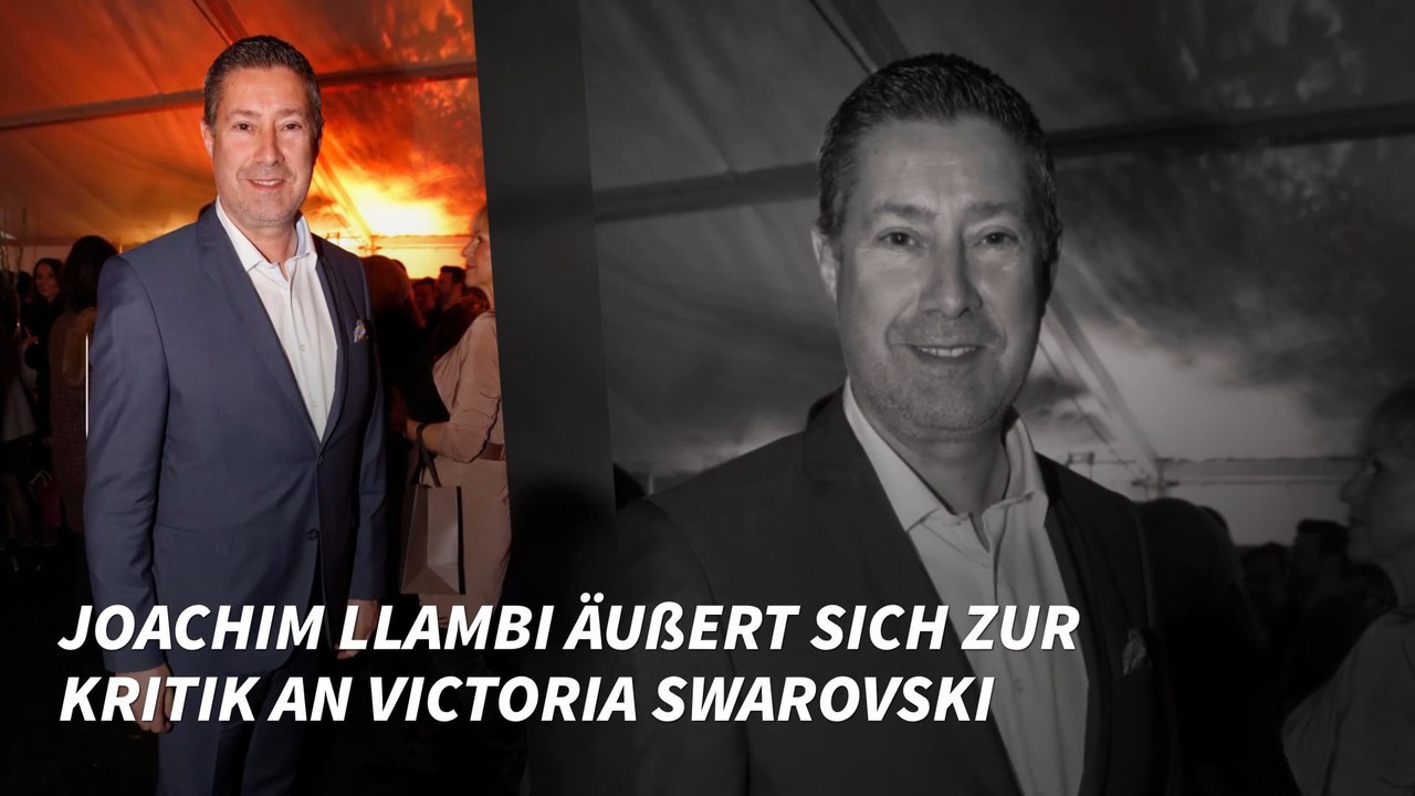 Joachim Llambi äußert sich zur Kritik an Victoria Swarovski