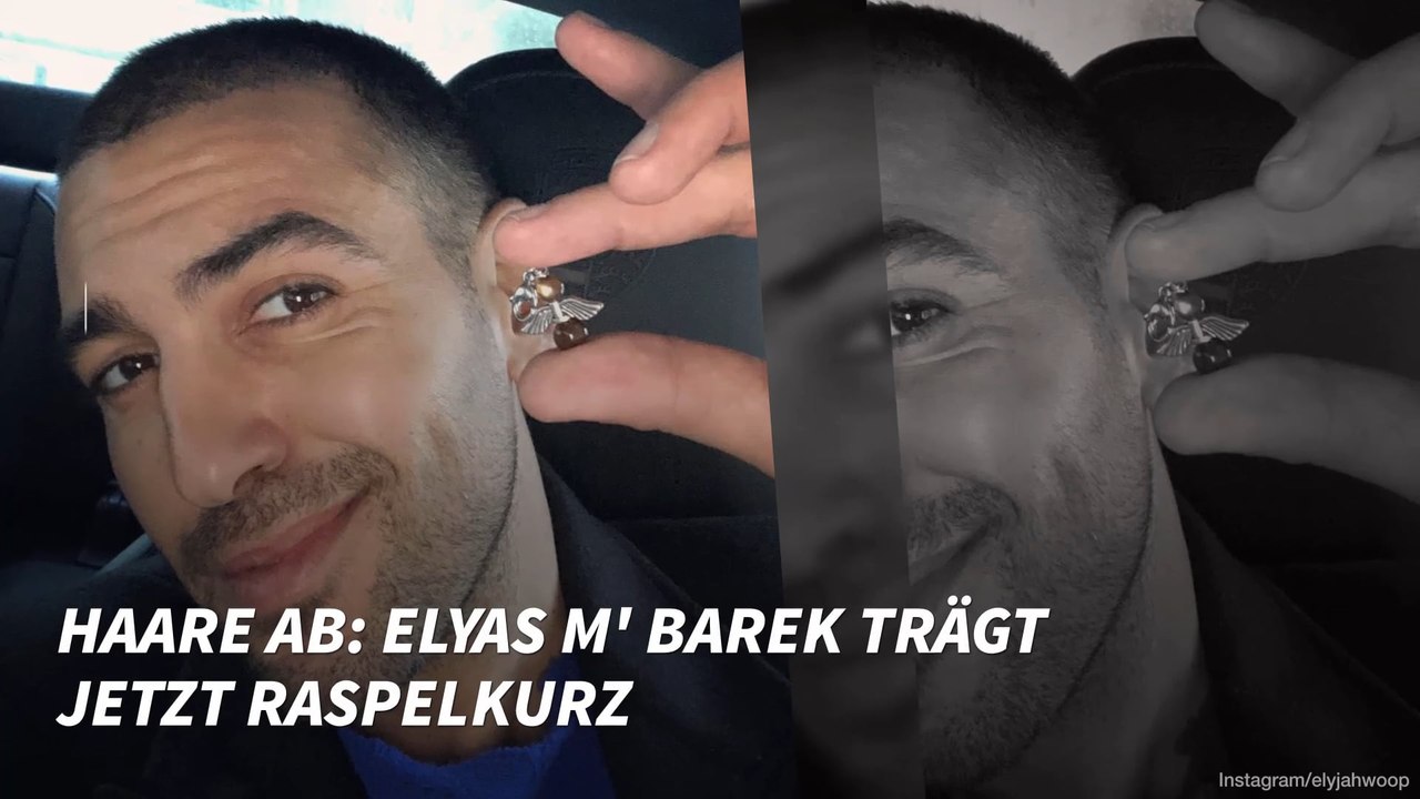 Haare ab: Elyas M'Barek trägt jetzt raspelkurz
