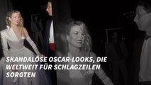 Skandalöse Oscar-Looks, die weltweit für Schlagzeilen sorgten