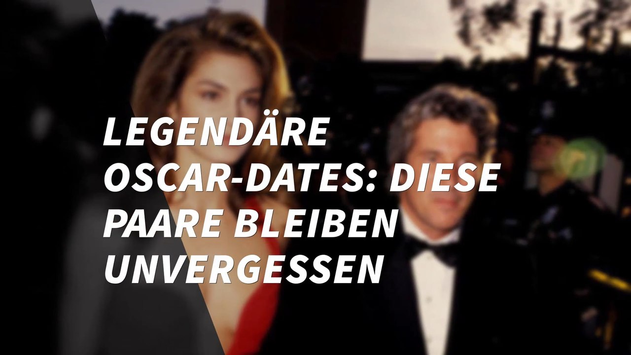 Legendäre Oscar-Dates: Diese Paare bleiben unvergessen