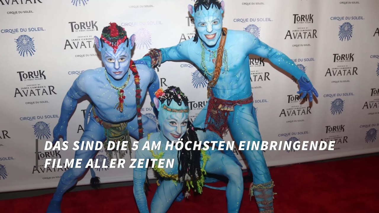 Das sind die 5 am höchsten einbringenden Filme aller Zeiten