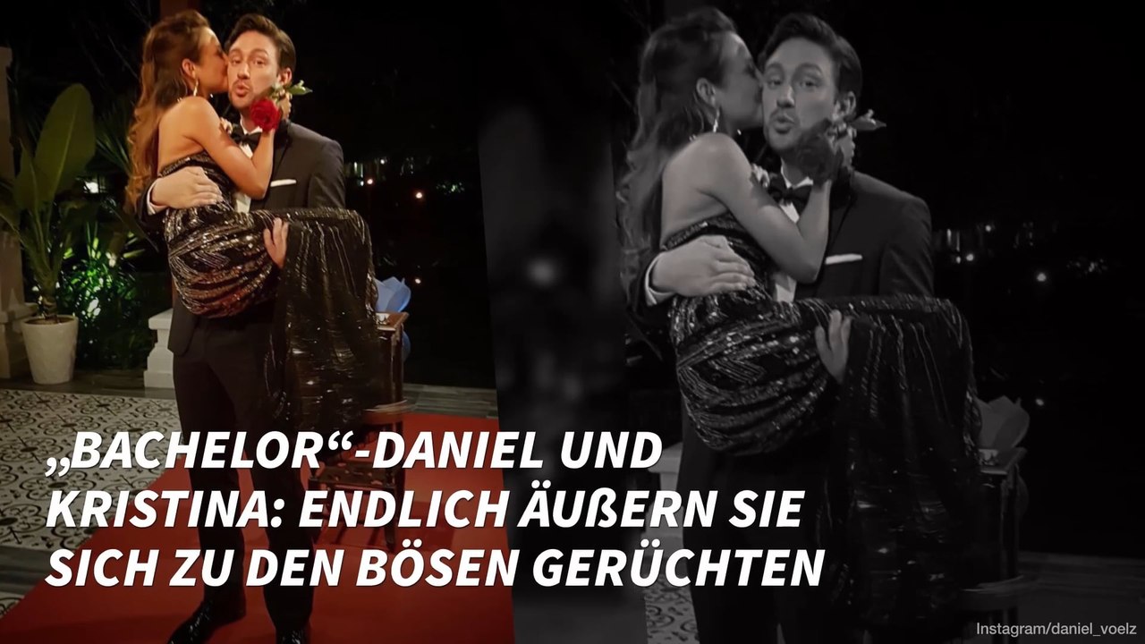„Bachelor“-Daniel und Kristina: Endlich äußern sie sich zu den bösen Gerüchten