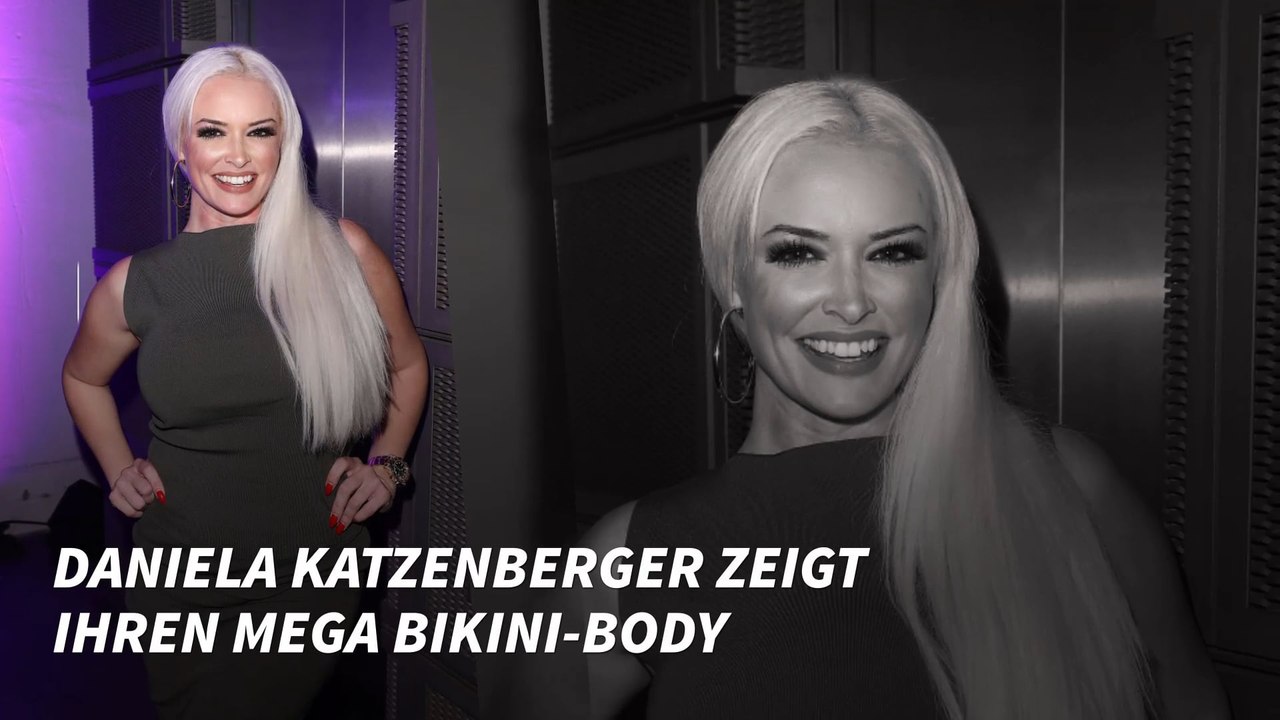 Daniela Katzenberger zeigt ihren mega Bikini-Body