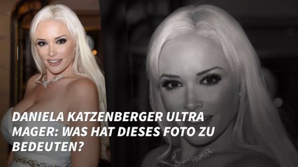 Daniela Katzenberger ultra mager: Was hat dieses Foto zu bedeuten?