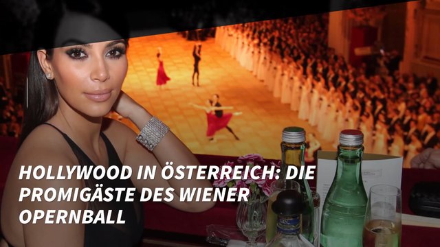 Hollywood in Österreich: Die Promigäste des Wiener Opernball