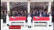 Şehit cenazesinde CHP'li Gök'e protesto!