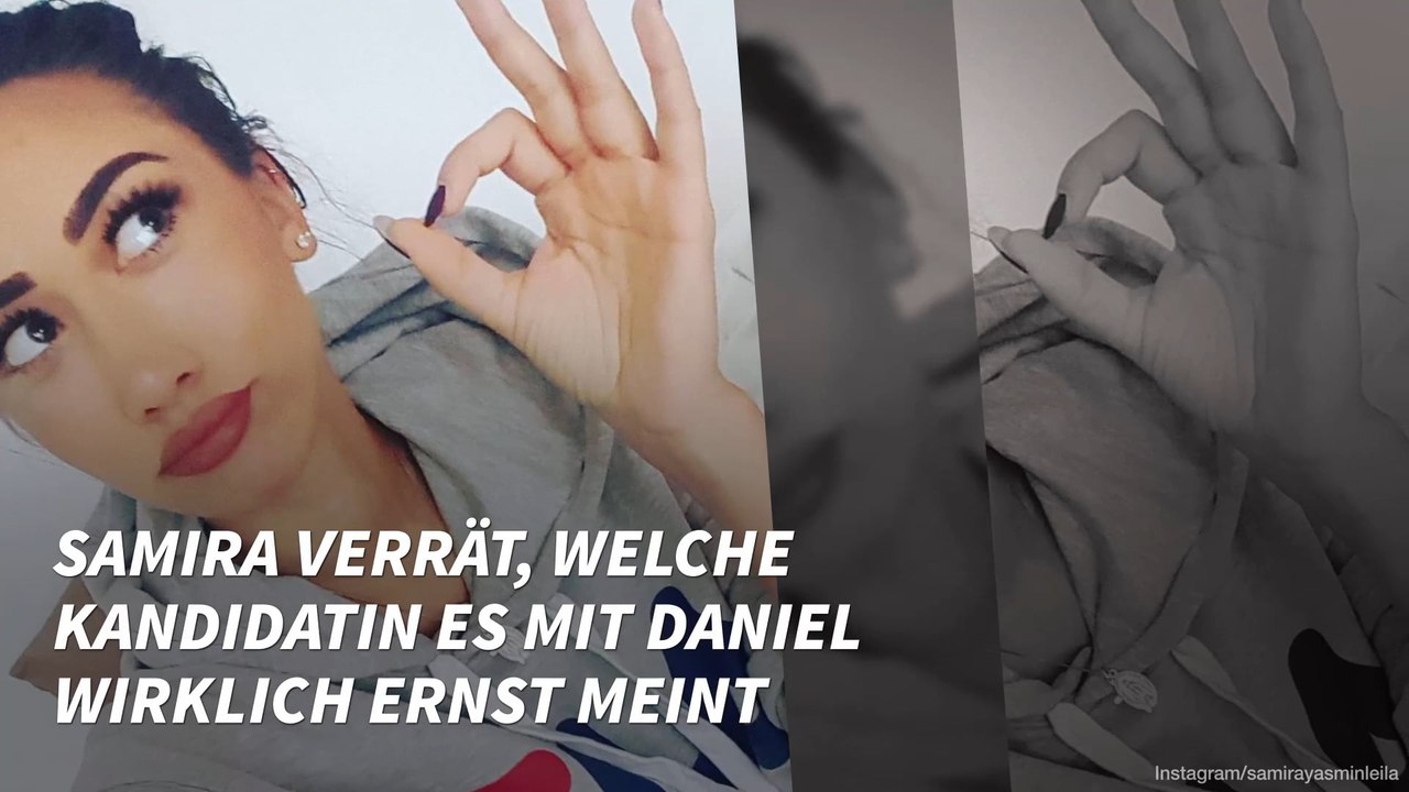 Samira verrät, welche Kandidatin es mit Daniel wirklich ernst meint