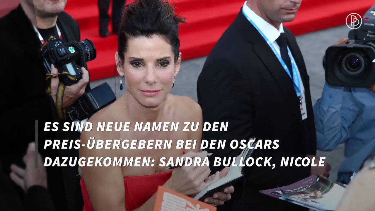 Oscars 2018: Auch Nicole Kidman, Lupita Nyong’o und viele mehr auf der Oscar-Bühne