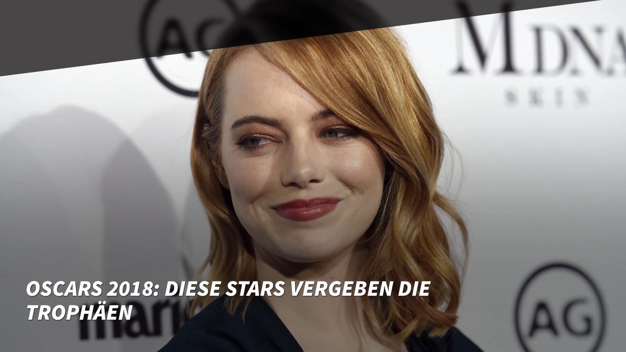 Oscars 2018: Diese Stars vergeben die Trophäen