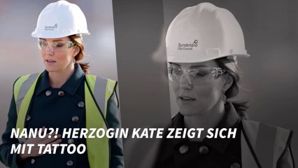Nanu?! Herzogin Kate zeigt sich mit Tattoo