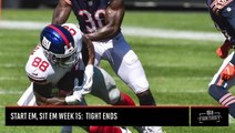 Robert Tonyan and Evan Engram Top Michal Fabiano’s List of Tight Ends to Start in Week 15