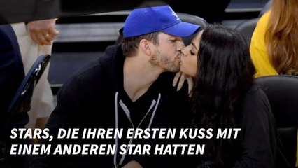 Stars, die ihren ersten Kuss mit einem anderen Star hatten