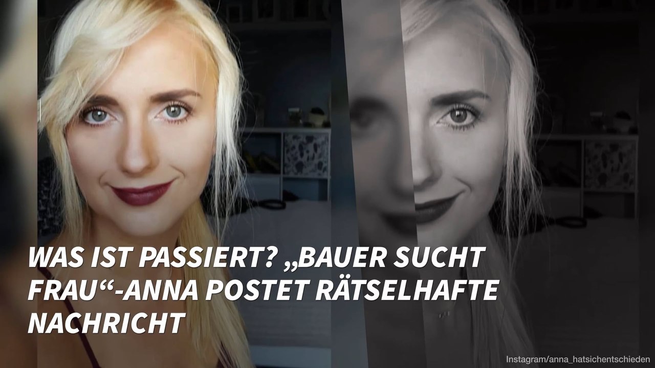 Was ist passiert? „Bauer sucht Frau“-Anna postet rätselhafte Nachricht