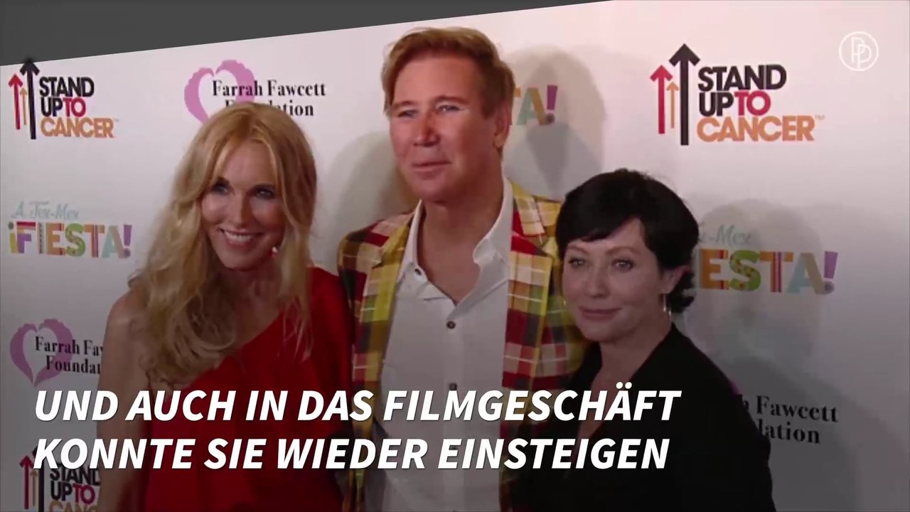 Nach Krebserkrankung: Endlich kann Shannen Doherty wieder strahlen