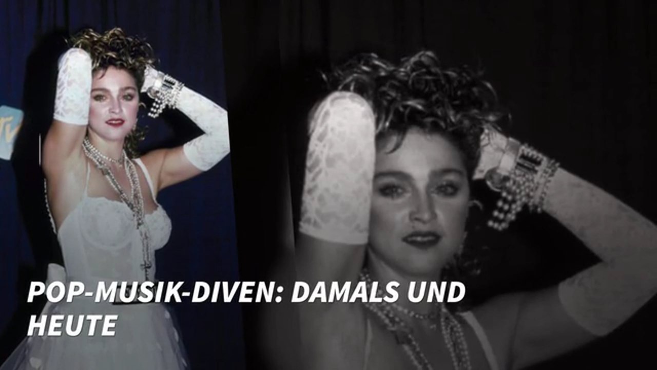 Pop-Musik-Diven: Damals und heute