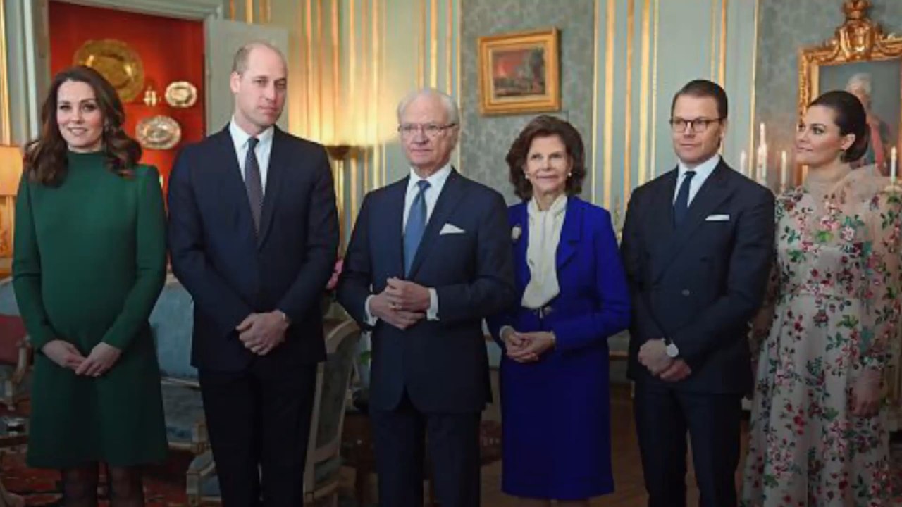 William & Kate in Schweden: So freundlich werden sie von Victoria und Daniel empfangen