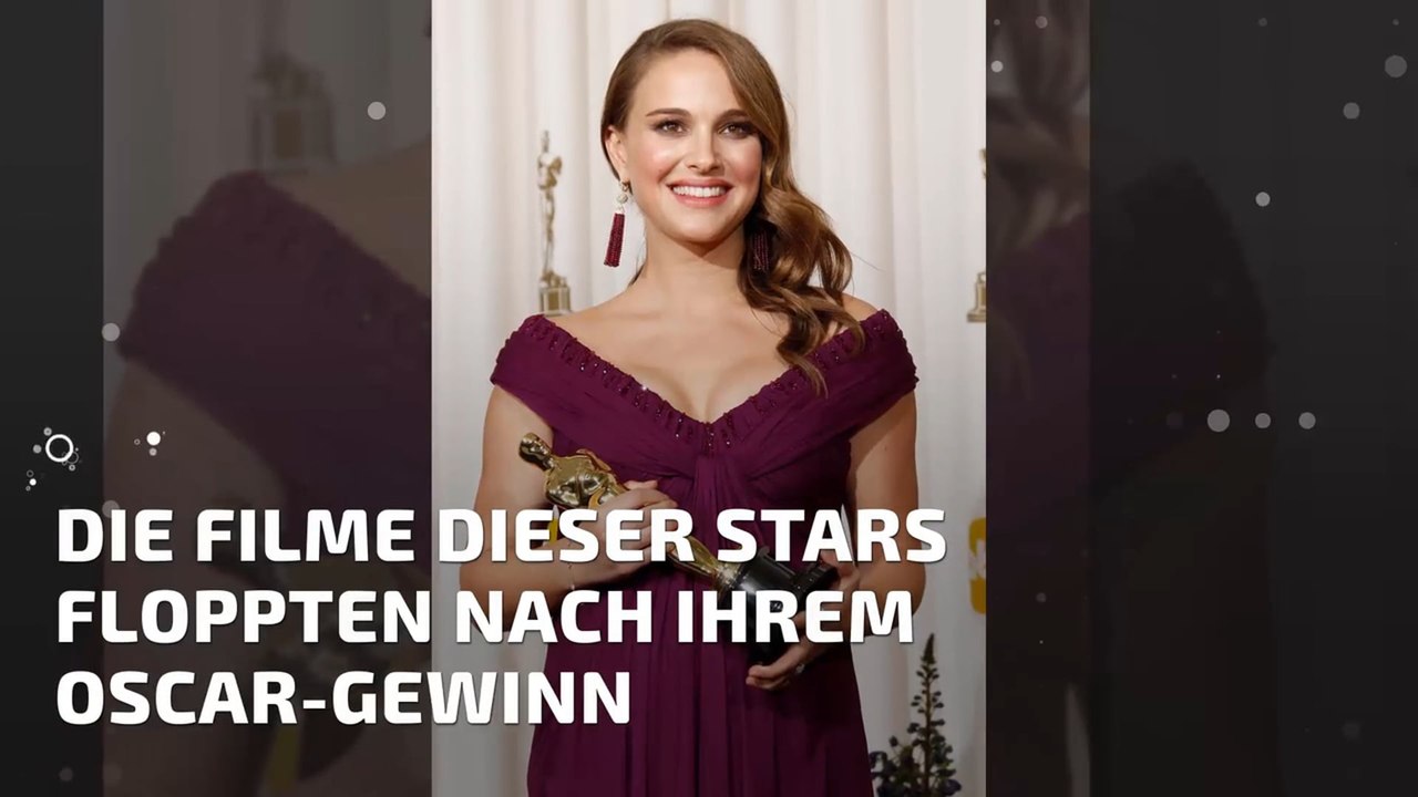 Die Filme dieser Stars floppten nach ihrem Oscar-Gewinn