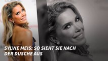 Sylvie Meis: So sieht sie nach der Dusche aus