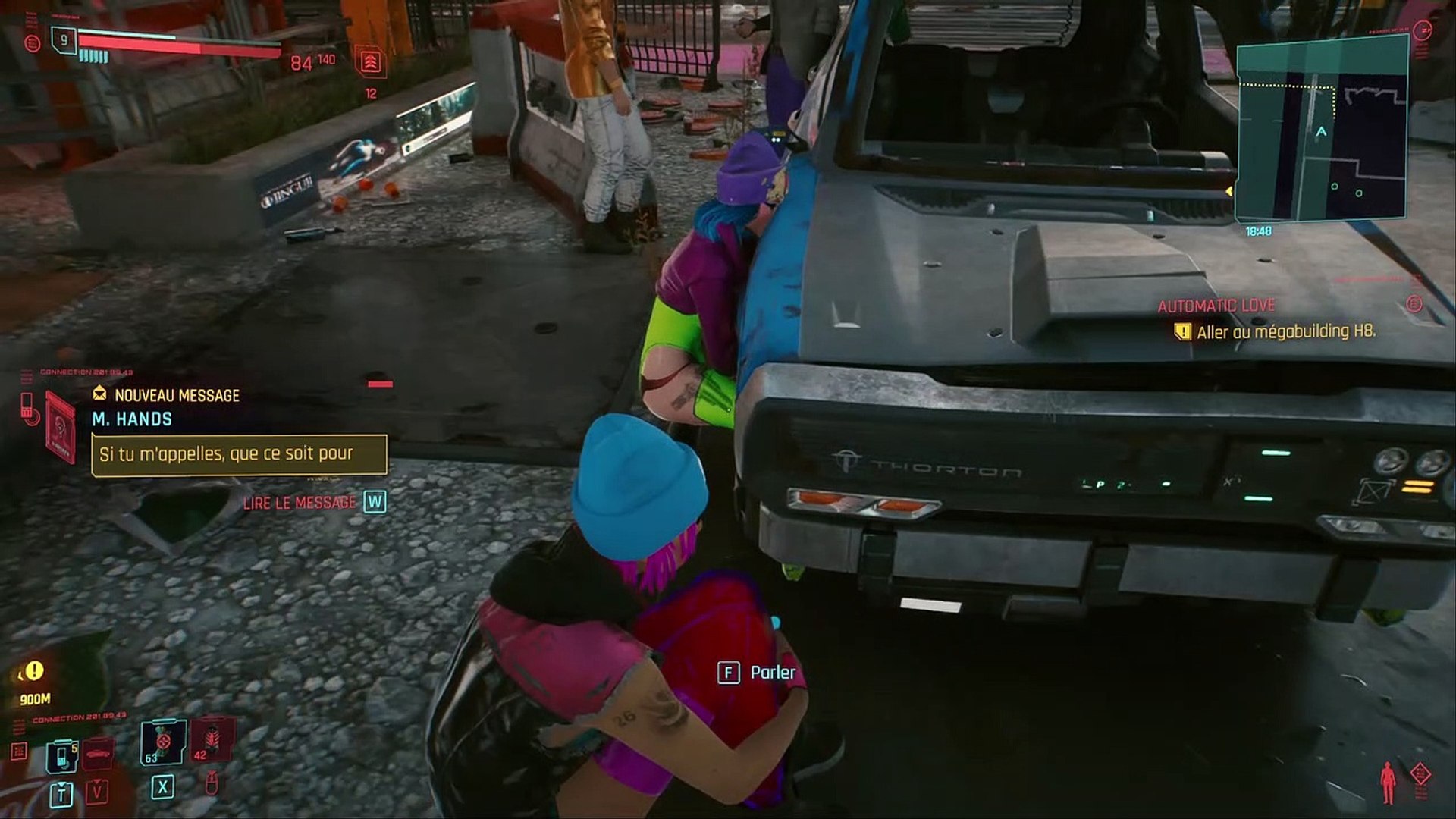 Cyberpunk 2077 - car bug