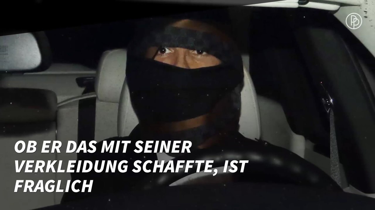 Inkognito: So witzig versteckt sich Cristiano Ronaldo vor den Paparazzi