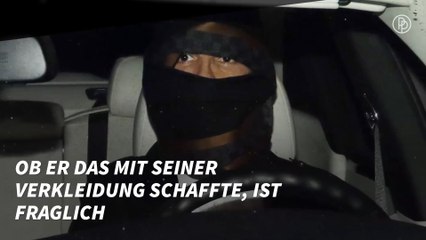 Inkognito: So witzig versteckt sich Cristiano Ronaldo vor den Paparazzi
