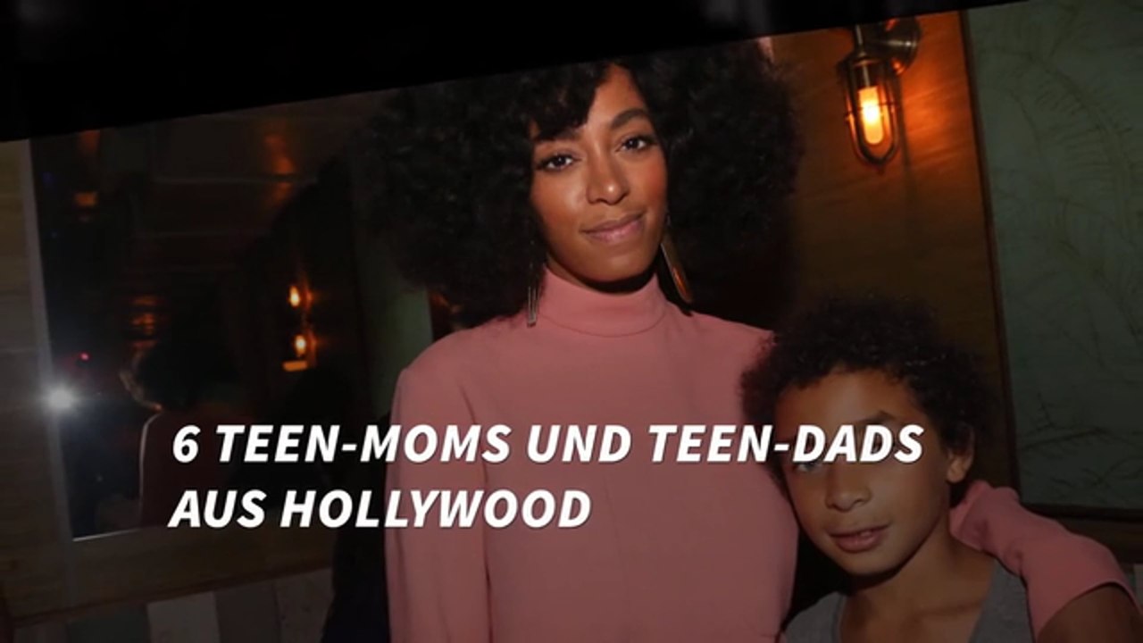 6 Teenie-Mütter und -Väter aus Hollywood