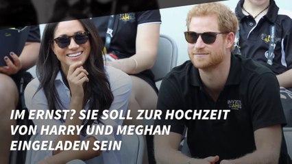 Im Ernst? SIE soll zur Hochzeit von Harry und Meghan eingeladen sein