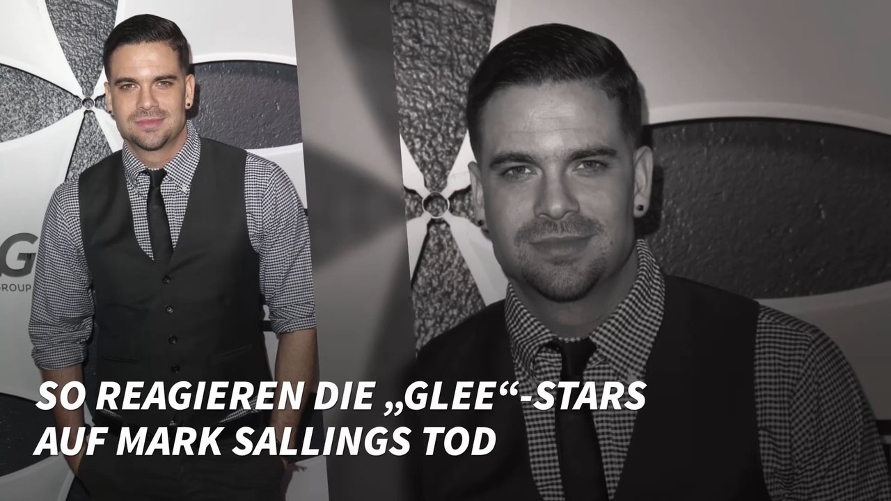 So reagieren die „Glee“-Stars auf Mark Sallings Tod
