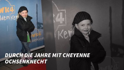 Durch die Jahre mit Cheyenne Ochsenknecht