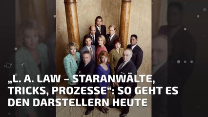 „L. A. Law – Staranwälte, Tricks, Prozesse“: So geht es den Darstellern heute
