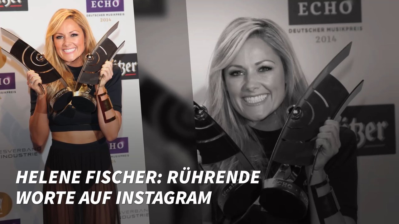 Helene Fischer: Rührende Worte auf Instagram