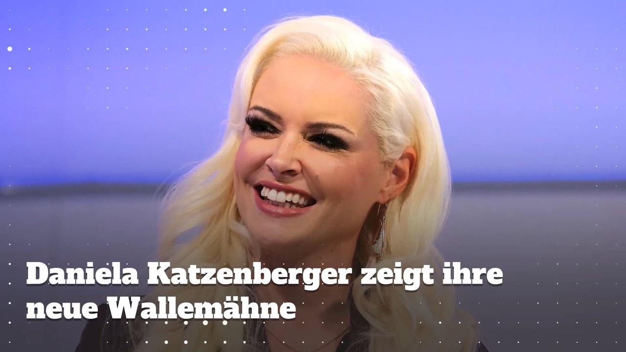 Daniela Katzenberger zeigt ihre neue Wallemähne