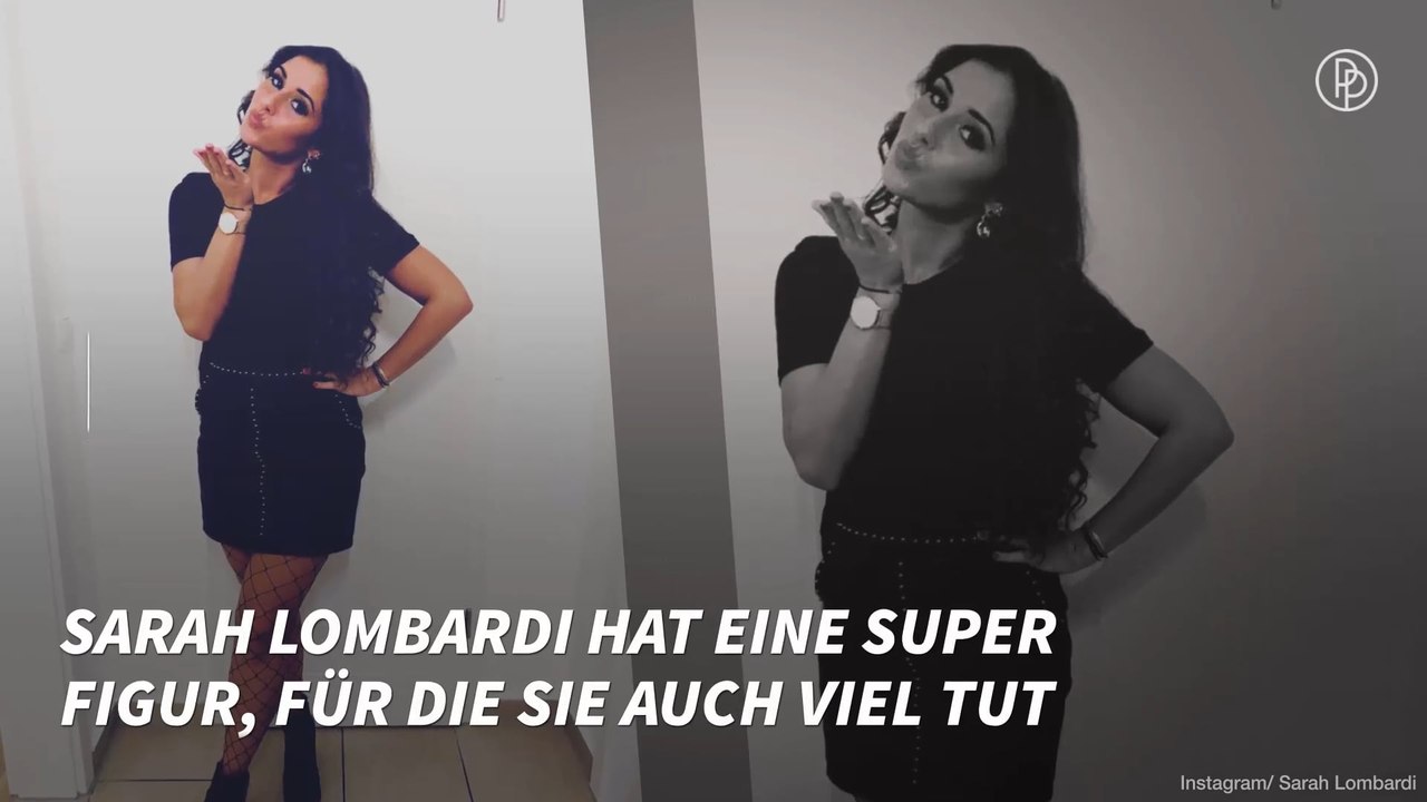 Sarah Lombardi startet sportlich ins neue Jahr