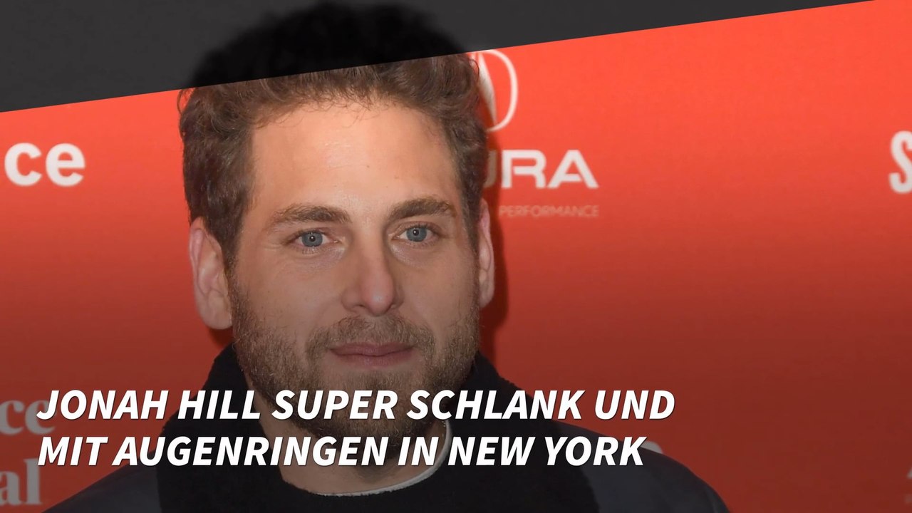 Jonah Hill super schlank und mit Augenringen in New York