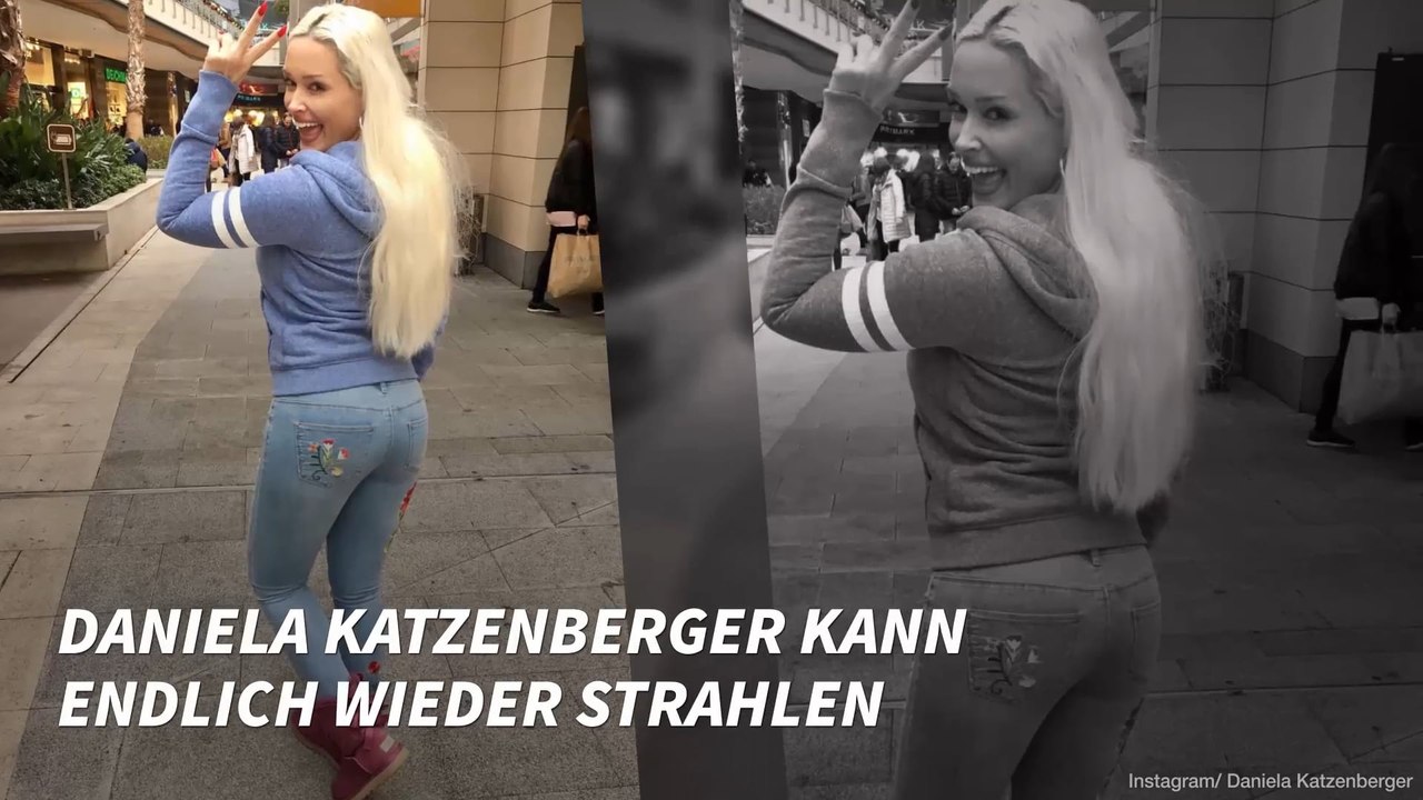 Daniela Katzenberger kann endlich wieder strahlen