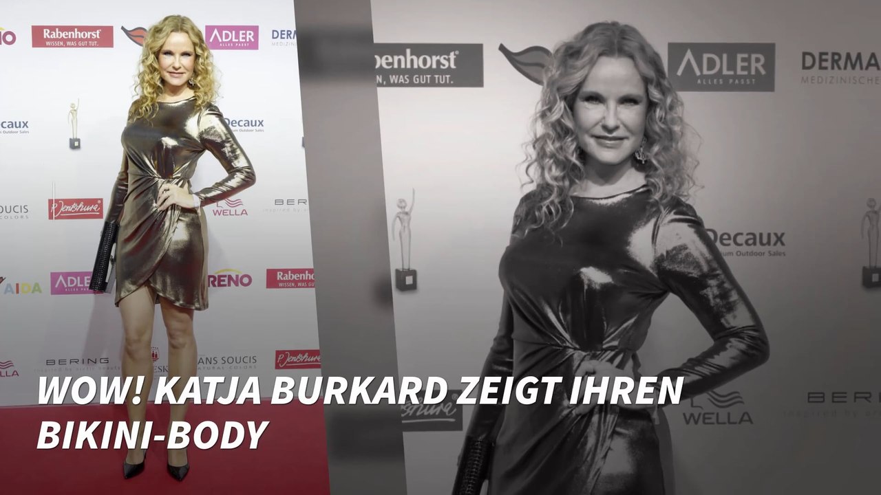 Katja Burkhard zeigt ihren Bikini-Body