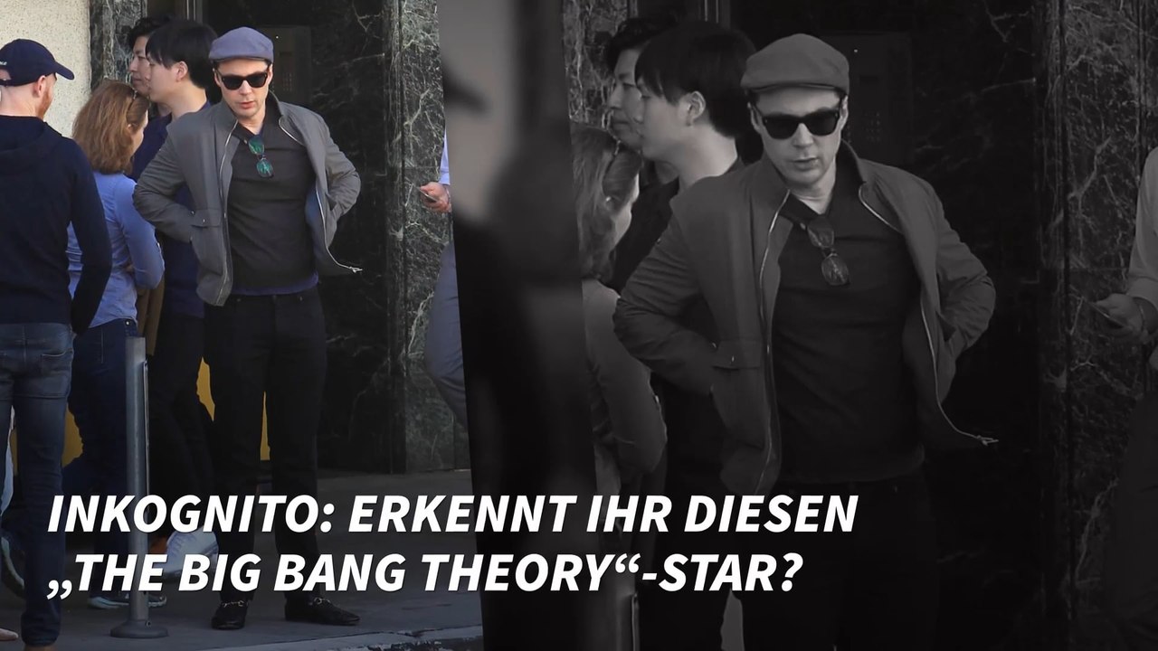 Inkognito: Erkennt ihr diesen „The Big Bang Theory“-Star?
