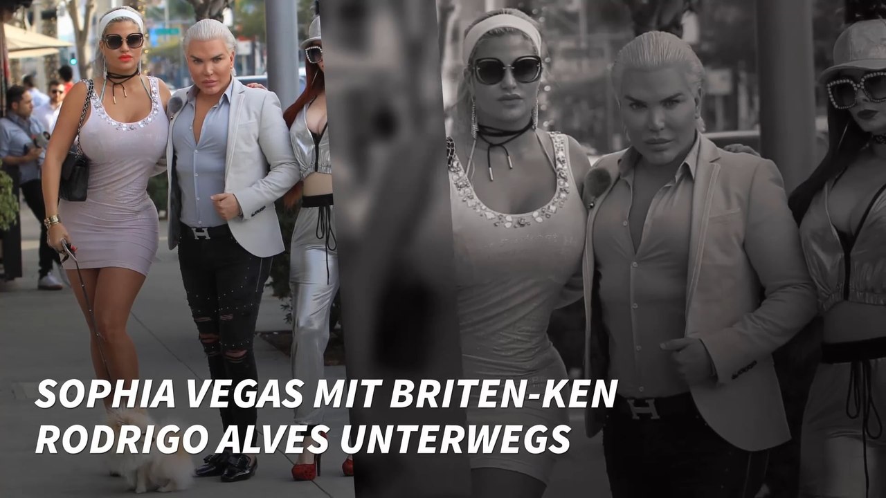 Sophia Vegas mit Briten-Ken Rodrigo Alves unterwegs