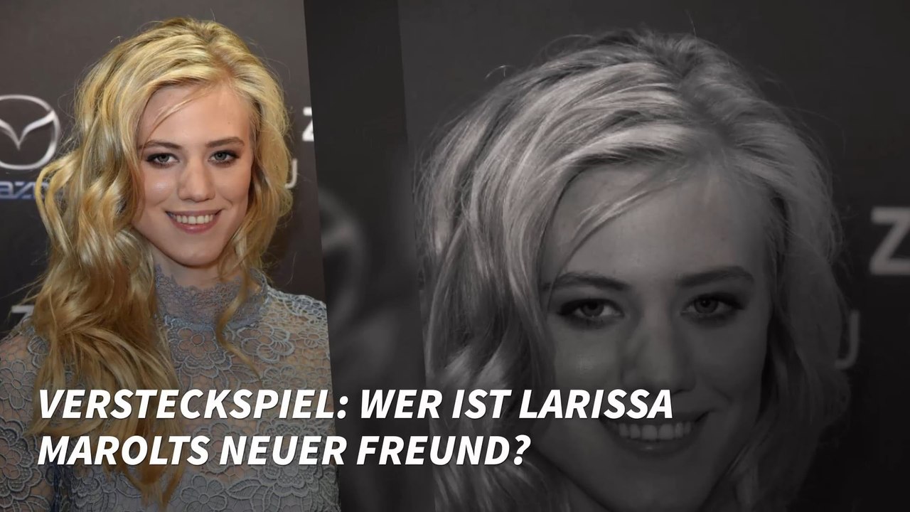 Versteckspiel: Wer ist Larissa Marolts neuer Freund?