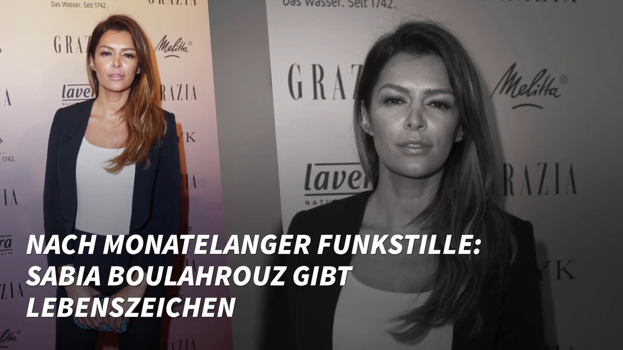 Nach monatelanger Funkstille: Sabia Boulahrouz gibt Lebenszeichen