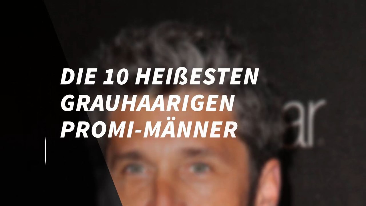 Die 10 heißesten grauhaarigen Promi-Männer