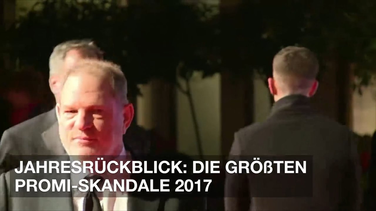 Jahresrückblick: Die größten Promi-Skandale 2017