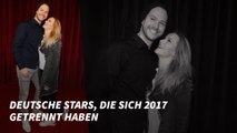 Deutsche Stars, die sich 2017 getrennt haben