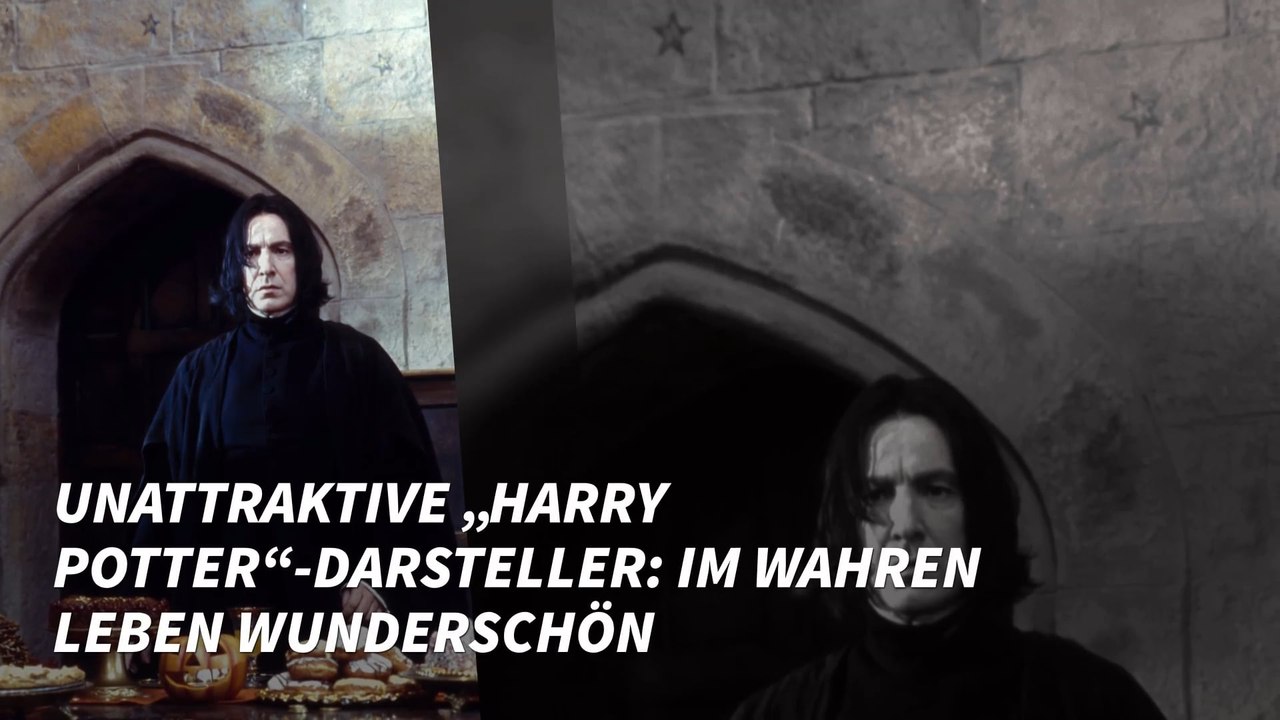 Unattraktive „Harry Potter“-Darsteller: Im wahren Leben wunderschön