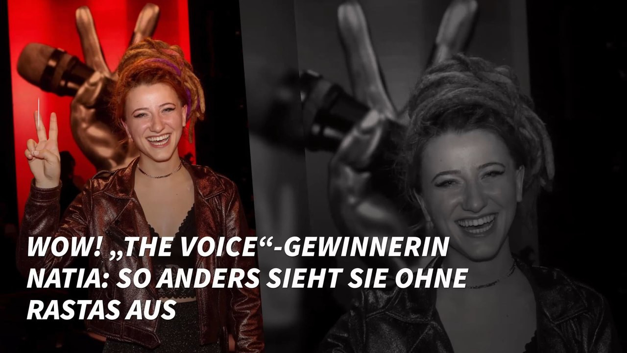 WOW! „The Voice“-Gewinnerin Natia: so anders sieht sie ohne Rastas aus